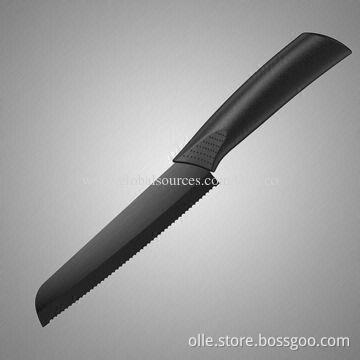 Rustproof Odorless Steak Knife, Serrated Edge, 6-inch